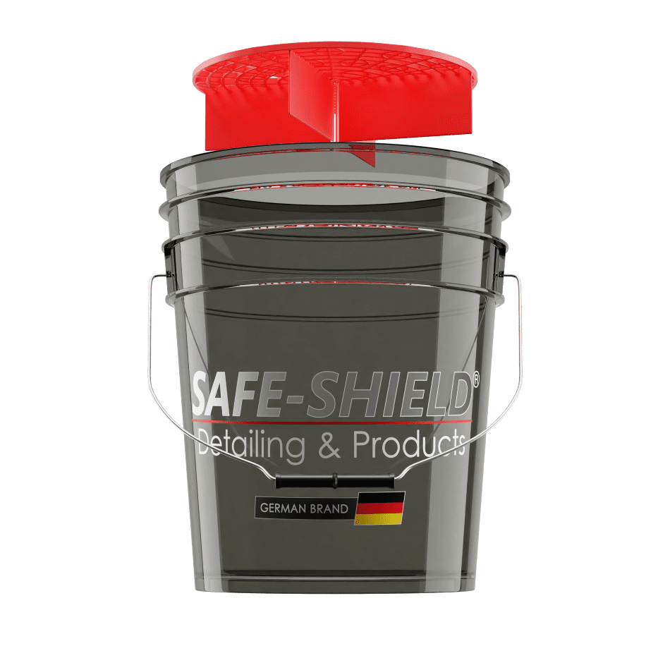 Professionel bilvaskespand med si & låg | konfigurator