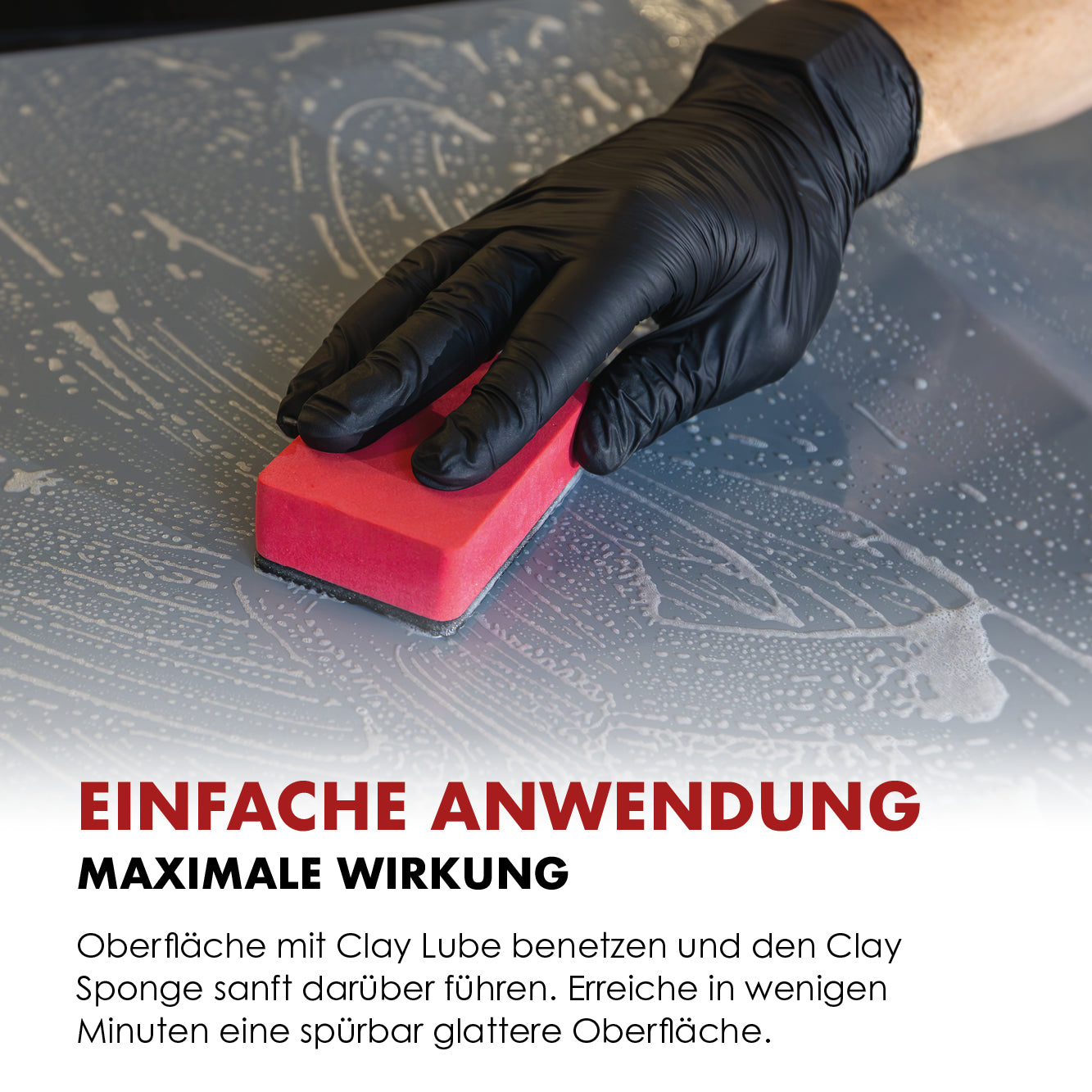 Knet- & lakrensesvamp Clay Pad